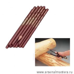 Карандаши 10 штук для плотницкой черты Veritas пурпурные  83U01.16 М00004896