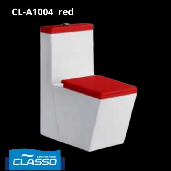 CLASSO | Divara Sıfır Monoblok Unitaz CL-A1004 red