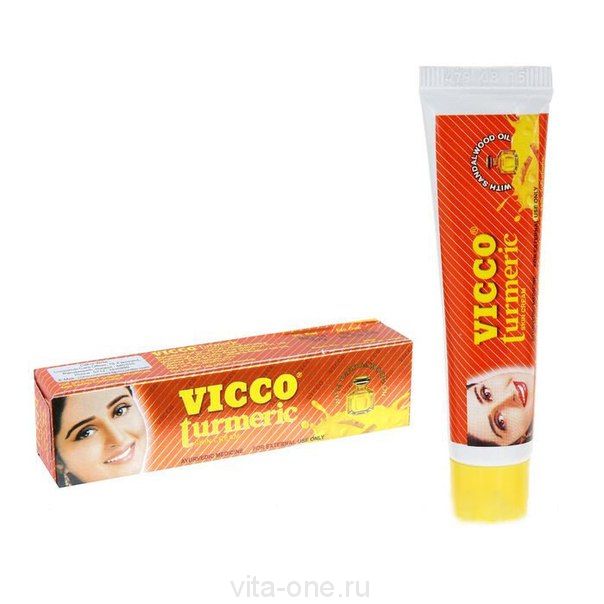 Крем для лица Turmeric Vanishing Cream Vicco (Викко) 15 г