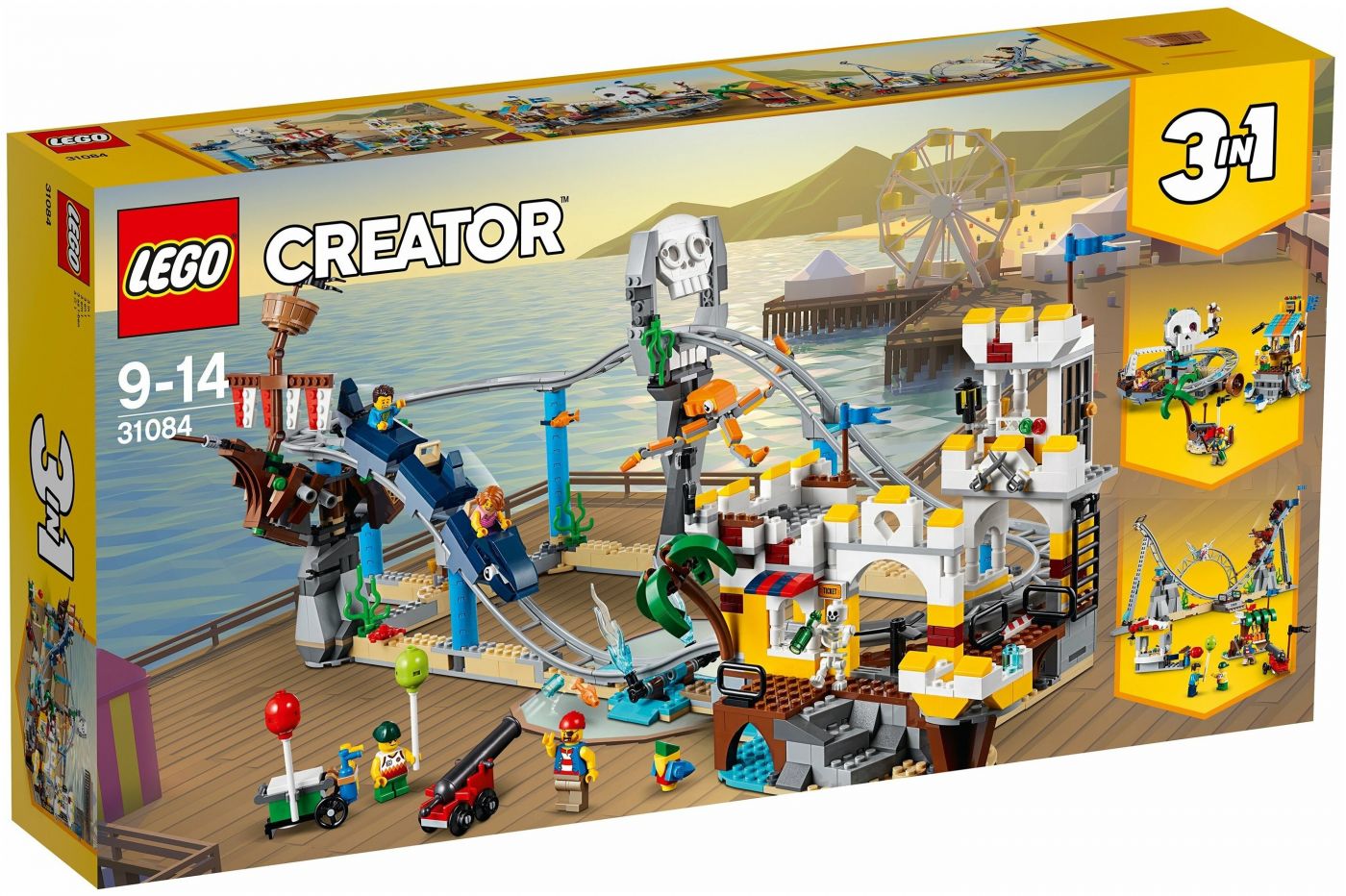 Конструктор LEGO Creator 31109 Пиратский корабль, 1260 дет.