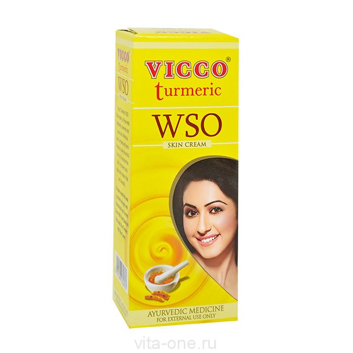 Крем для лица Turmeric WSO Vanishing Cream Vicco (Викко) 15 г