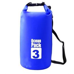 Водонепроницаемая сумка Ocean Pack, 3 л, цвет Синий
