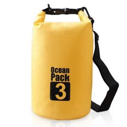 Водонепроницаемая сумка Ocean Pack, 3 л, цвет Жёлтый