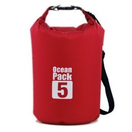 Водонепроницаемая сумка Ocean Pack, 5 л, цвет Красный