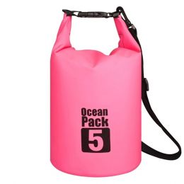 Водонепроницаемая сумка Ocean Pack, 5 л, цвет Розовый