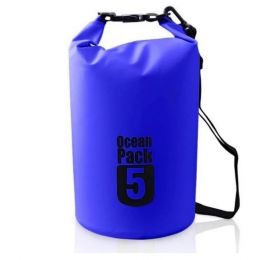 Водонепроницаемая сумка Ocean Pack, 5 л, цвет Синий