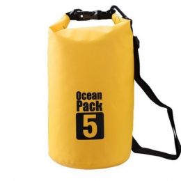 Водонепроницаемая сумка Ocean Pack, 5 л, вид Жёлтый