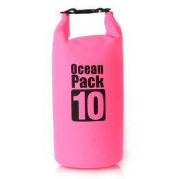 Водонепроницаемая сумка Ocean Pack, 10 л, цвет Розовый