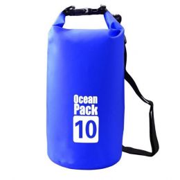 Водонепроницаемая сумка Ocean Pack, 10 л, цвет Синий