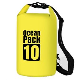 Водонепроницаемая сумка Ocean Pack, 10 л, цвет Желтый
