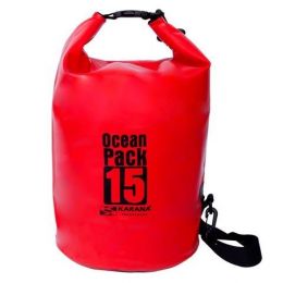 Водонепроницаемая сумка Ocean Pack, 15 л, цвет Красный
