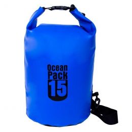 Водонепроницаемая сумка Ocean Pack, 15 л, цвет Синий