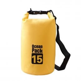Водонепроницаемая сумка Ocean Pack, 15 л, цвет Жёлтый