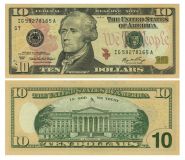 10 долларов США 2006 года G7 (Чикаго), UNC Пресс (нечастая) Msh