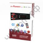 Автомагнитола DV-Pioneeir ok 212, bluetooth, цв.подсв, usb, aux, fm, пуль