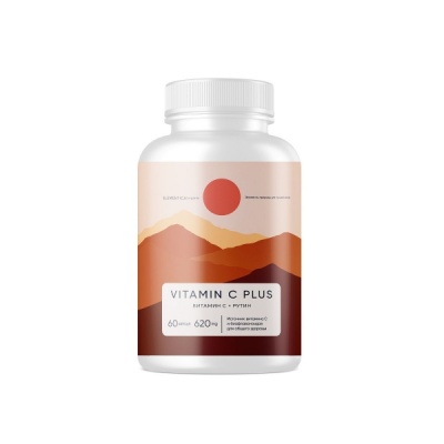 Elementica - Vitamin C + Rutin 60 кап
