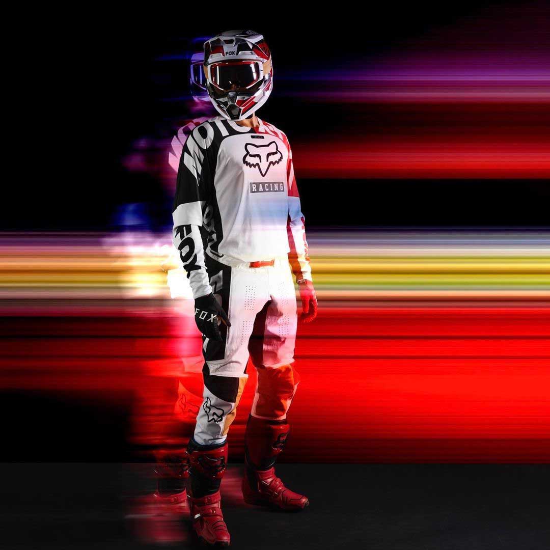 Fox 360 Paddox Limited Edition Red/Black/White (2022) джерси и штаны для мотокросса