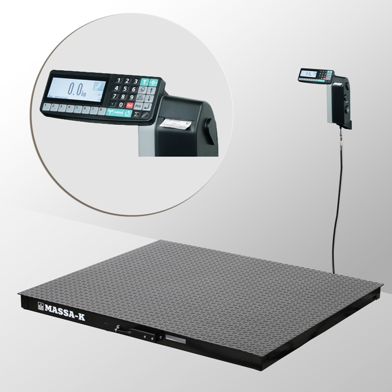 Весы платформенные с печатью этикеток 4D-PM-20/15-3000-RL