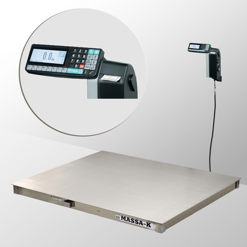 Весы платформенные с печатью этикеток 4D-PM.S-12/10_RL