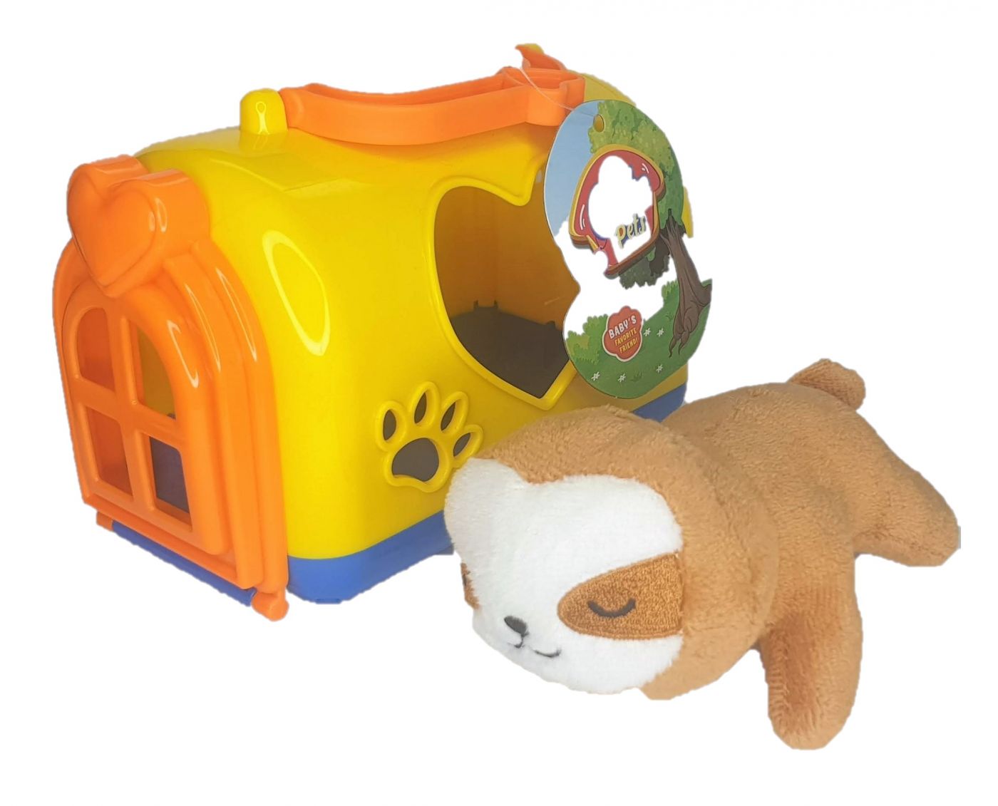 Мягкая игрушка ленивец с домиком Cute Pets