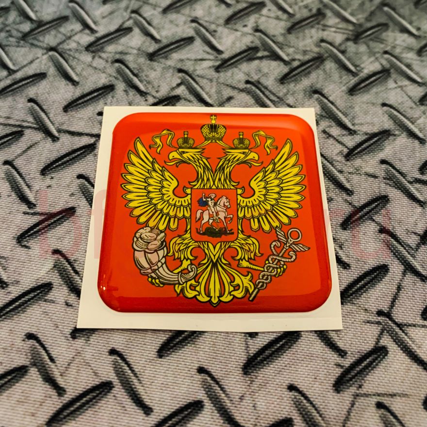 Объемная наклейка Герб РФ