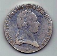 1 талер 1797 Австрийские Нидерланды С Прага XF
