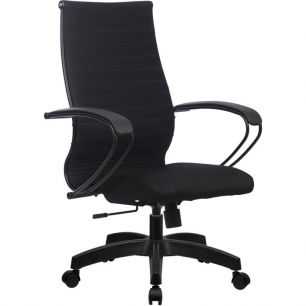 Кресло для руководителя Метта Комплект 19 черный, ткань