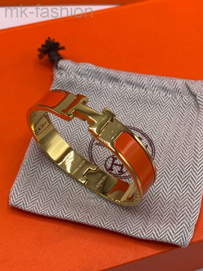 Hermes браслет оранжевый
