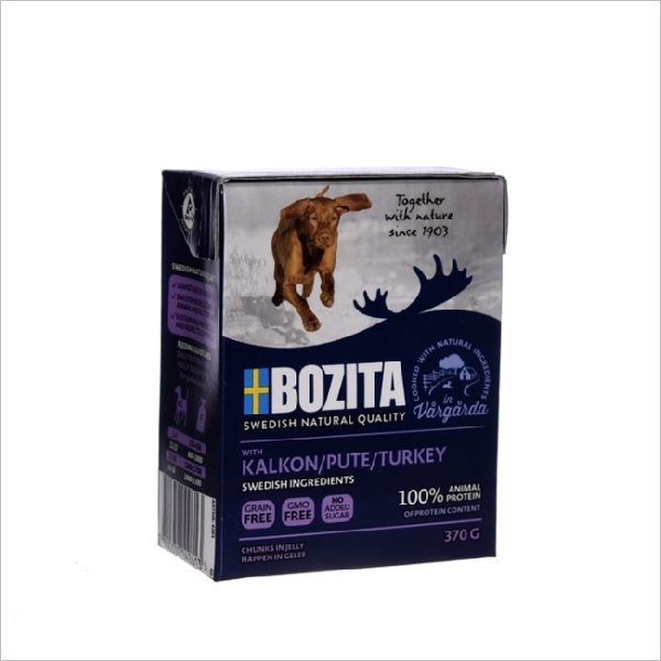 Влажный корм для собак всех пород Bozita Naturals с индейкой
