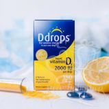Витамин Д3 Ddrops 2000МЕ. На основе кокосового масла.