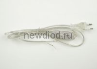 Сетевой шнур с вилкой и выключателем UCX-C12/01A-450 CLEAR 1А 250Вт 4,5м прозрачный ТМ Uniel