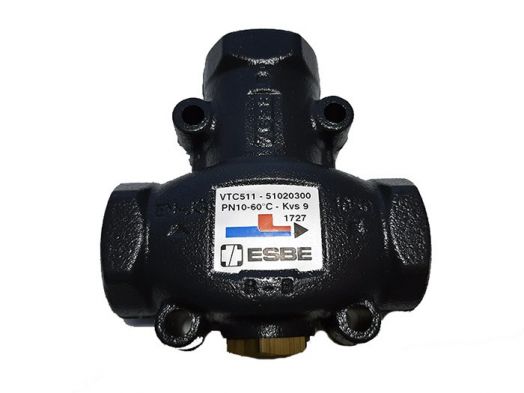 клапан термостатический смесительный ESBE VTC511 60°C Rp25 KVS9