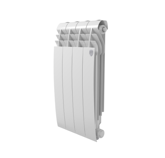 Радиатор алюминиевый Royal Thermo Biliner Alum 500 – 4 секции, 7 м2, боковое подключение
