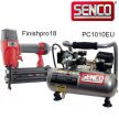 КОМПЛЕКТ: профессиональный гвоздезабивной пневмопистолет Senco finishpro18 и компрессор Senco PC 1010 Se-FinishPro 18 MG-PC1010eu-2-АМ