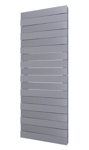 Радиатор биметаллический Royal Thermo PianoForte Tower 500 Silver Satin  – 18 секций, 22 м2, боковое подключение