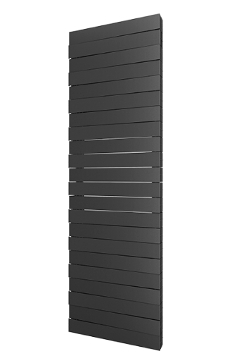 Радиатор биметаллический Royal Thermo PianoForte Tower 500 Noir Sable  – 22 секции, 26 м2, боковое подключение