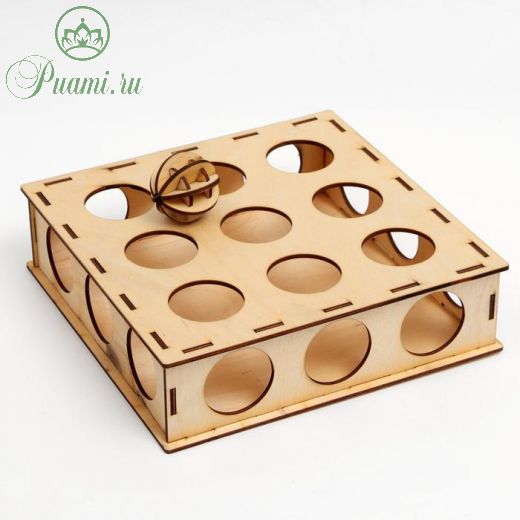 Игровой комплекс "Круглешки" с эко-шариком в комплекте , 25*25*7 см