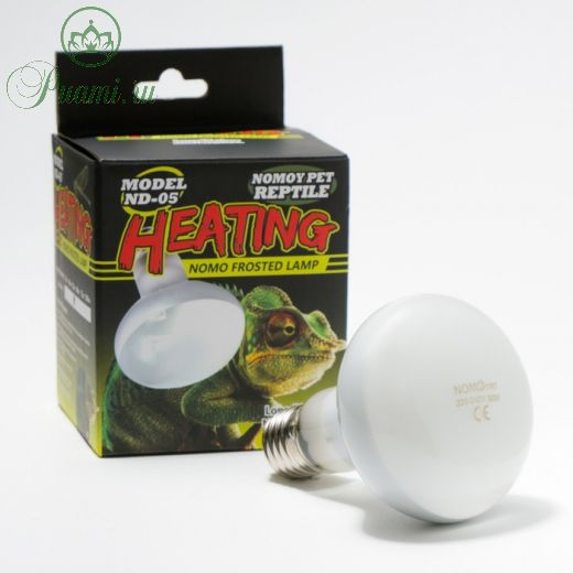 Лампа для террариума UVA NomoyPet, дневной свет, 50 Вт, цоколь Е27