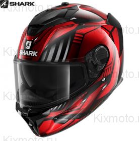 Шлем Shark Spartan GT Replikan, Красно-черный