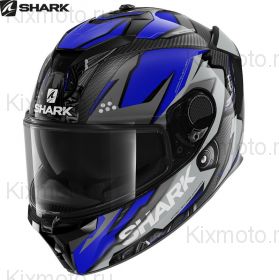Шлем Shark Spartan GT Carbon Urikan, Сине-белый