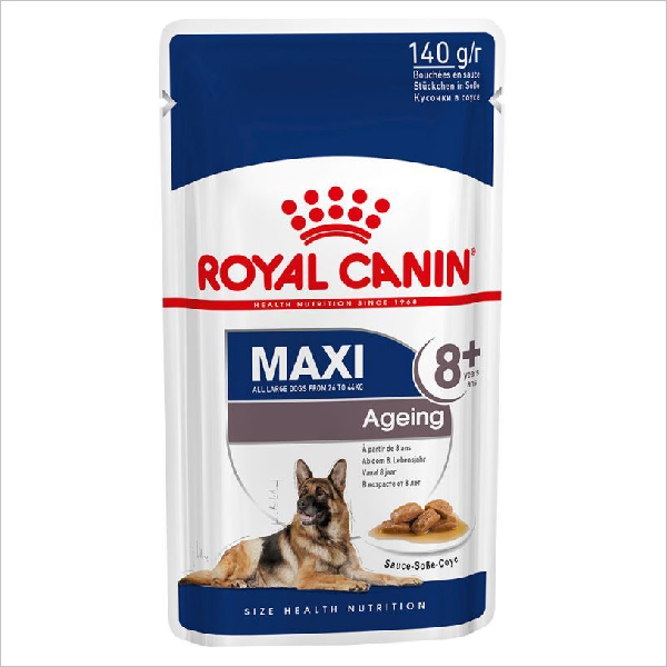 Влажный корм для собак крупных пород Royal Canin Maxi Ageing 8+ кусочки в соусе