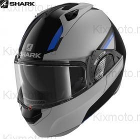 Шлем Shark Evo-GT Sean, Черно-серебристый