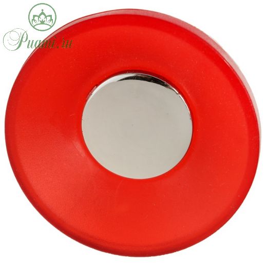 Ручка кнопка PLASTIC 001, пластиковая, красная