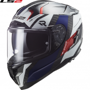 Шлем LS2 FF327 Challenger ST2 Alloy, Бело-сине-красный