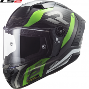 Шлем LS2 FF805 Thunder Supra, Зелено-белый