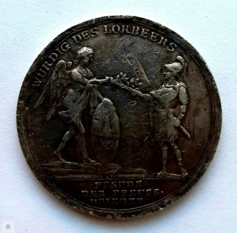 медаль 1793 Пруссия RARE Германия XF