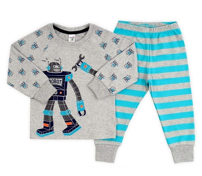 Пижама для мальчика 2 лет Робот