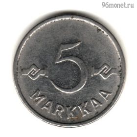 Финляндия 5 марок 1957