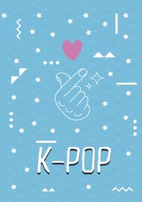 K-POP. Тетрадь (B5, 40 л., УФ-лак)