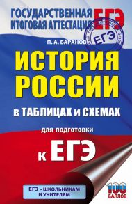 ЕГЭ. История России в таблицах и схемах для подготовки к ЕГЭ. 10-11 классы - Баранов Петр Анатольевич